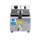 Devanti 3000W Electric Deep Fryer 10L Stainless Steel Commercial Fryer with Basket, Lid & Oil Drain Tap
