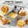 Devanti 3000W Electric Deep Fryer 10L Stainless Steel Commercial Fryer with Basket, Lid & Oil Drain Tap