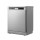 Devanti 60cm 14-Setting Freestanding Dishwasher Silver, 4.5-Star Rating, LED, Child Lock, Quiet Operation