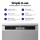 Devanti 60cm 14-Setting Freestanding Dishwasher Silver, 4.5-Star Rating, LED, Child Lock, Quiet Operation