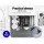 Devanti Benchtop Dishwasher, Stainless Steel, 3 Place Settings, White - Touch Controls, Baby Care, Fruit Wash
