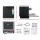 Devanti 8 Place Settings Benchtop Dishwasher Black Stainless Steel Interior 6 Programs LED Display Quiet Operation
