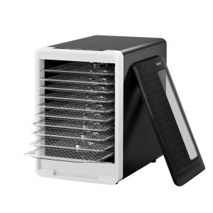 Devanti 10-Tray Food Dehydrator, Food-Grade ABS, Adjustable Thermostat & Timer, Energy Efficient, Quiet Operation