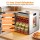 Devanti 10-Tray Stainless Steel Food Dehydrator with Glass Door, LED Controls, 850W, Adjustable Thermostat & Timer