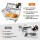 Alston 9L Bain Marie Chafing Dish Set 2x4.5L Premium 410 Stainless Steel Buffet Warmer with Foldable Frame