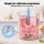 Devanti 10-in-1 Ice Cream Maker 3x500ml Tubs 800W Touchscreen Mix-In Respin Gelato Sorbet Fro-Yo Protein