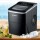 Devanti Portable Ice Cube Maker 2L Water Tank, Quick 9-Cube Cycles, Freon-Free, Compact Black Benchtop Machine