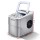 Devanti Portable Ice Cube Maker, Silver, 22.5x31x32cm - Fast, Energy-Efficient, 2 Sizes, 12kg Daily Capacity