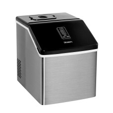 Devanti 18kg Ice Maker Machine - Stainless Steel, 24 Cubes in 13 Mins, 3 Thickness Options, Compact & Energy Efficient