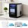 Devanti 20kg Stainless Steel Chewable Nugget Ice Maker, Self-Cleaning, Countertop, Energy Efficient, Quiet Operation