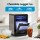 Devanti 20kg Stainless Steel Chewable Nugget Ice Maker, Self-Cleaning, Countertop, Energy Efficient, Quiet Operation