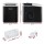 Devanti Portable 12kg Ice Maker Machine, Self-Cleaning, Black, 1.2L, Quiet, Countertop Design with Scoop and Basket