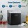 Devanti Portable 12kg Ice Maker Machine, Self-Cleaning, Black, 1.2L, Quiet, Countertop Design with Scoop and Basket