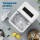Devanti 12kg Portable Ice Maker, Self-Cleaning, 1.2L, White, Quiet, Countertop Design, 9 Cubes in 6-7