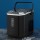 Devanti 12kg Countertop Ice Maker Machine Black 1.3L, Portable with Scoop Holder, Small and Large Cubes