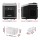 Devanti Portable Ice Maker Machine 12kg Daily Capacity 1.3L Water Tank Self-Cleaning Countertop Black