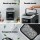 Devanti Portable Ice Maker Machine 12kg Daily Capacity 1.3L Water Tank Self-Cleaning Countertop Black
