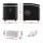 Devanti 15kg Ice Maker Machine Black Countertop, 3L, 3 Ice Sizes, Bullet-Shaped Cubes, Portable, Quiet Operation