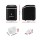 Devanti Nugget Ice Maker Machine, Plastic, Compact Black, 15kg/24hr Capacity, Quick 5-10 Min Cycles, Energy Efficient