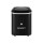Devanti Nugget Ice Maker Machine, Plastic, Compact Black, 15kg/24hr Capacity, Quick 5-10 Min Cycles, Energy Efficient