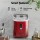 Devanti 15kg Nugget Ice Maker - Fast 5-Min Production, Eco-Friendly Red Design, 1.1L Tank, Self-Cleaning & Alarms