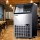 Devanti 60kg Stainless Steel Commercial Ice Maker - Adjustable Cube Thickness, Self-Cleaning, Energy Efficient