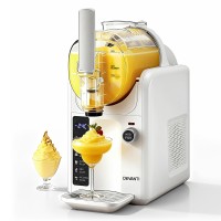 Devanti 5in1 Slushie & Ice Cream Machine, 2L, White – Multi-Function, No Pre-Freezing, Easy Clean, LED Display, 185