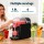 Devanti 1.8L Slushie Machine Maker - Black | Multi-Function for Smoothies & Milkshakes | BPA-Free, Touch Screen, Quiet