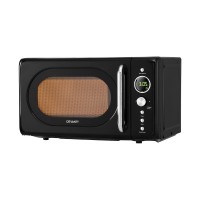 Devanti 20L Microwave Oven 700W Black Digital Control, 8 Auto Cook Menus, LED Display, Child Lock, Quick Defrost