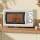 Devanti 20L Microwave Oven 700W White with Child-Lock, 6 Power Levels, Speed Defrost, Glass Turntable, LED Display