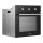 Devanti 60cm Built-In Electric Wall Oven, 70L, Stainless Steel, 5 Auto Cooking Modes, 120-Min Timer, Cool-Touch Handle