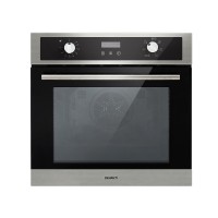 Devanti 80L Electric Built-In Wall Oven - Stainless Steel, Convection Grill, 8 Auto Functions, Easy Clean, 2200W