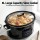 Devanti 8L Electric Slow Cooker Multi Cooker – Programmemable, 3 Heat Settings, Stoneware Pot, Keep Warm, Black