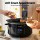 Devanti 8L Electric Slow Cooker Multi Cooker – Programmemable, 3 Heat Settings, Stoneware Pot, Keep Warm, Black