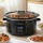 Devanti 8L Electric Slow Cooker Multi Cooker – Programmemable, 3 Heat Settings, Stoneware Pot, Keep Warm, Black