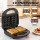 Devanti 3-in-1 Sandwich Waffle Panini Press Grill 850W - Stainless Steel, Non-Stick, Space-Saving Design & Easy Cleanup