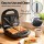 Devanti 3-in-1 Sandwich Waffle Panini Press Grill 850W - Stainless Steel, Non-Stick, Space-Saving Design & Easy Cleanup