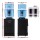 Devanti 22L Countertop Water Cooler Dispenser 7-Stage Filtration Hot Cold Room Temperature 3 Taps 220-240V