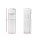 Devanti Water Cooler Dispenser, Metal & Plastic, White, 27x30x86.5cm, Hot & Cold Taps, Child-Lock, Storage Cabinet