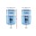 Devanti Water Cooler Dispenser, Food-Grade Plastic, 22L, Blue, 6-Stage Filtration, Purifies Tap Water, Eco-Friendly
