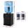 Devanti 22L Bench Top Water Cooler Dispenser, Black - Hot & Cold, 7-Stage Purifier, Child-Lock, Safety Features