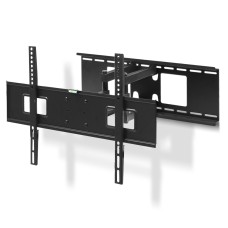 Artiss Full Motion TV Wall Mount Bracket 32"-70" | Dual Strong Arms, Tilt & Swivel, 50kg Capacity, Black Iron Frame