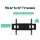 Artiss Full Motion TV Wall Mount Bracket 32"-70" | Strong Iron Arms | Universal Fit | Tilting &amp; Swivel | 50kg Capacity