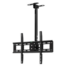 Artiss Full Motion TV Wall & Ceiling Mount Bracket for 32"-75" LED LCD TVs, 360° Rotatable, Black Iron, 50kg Capacity