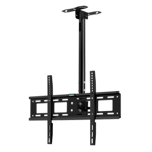 Artiss Full Motion TV Wall & Ceiling Mount Bracket for 32"-75" LED LCD TVs, 360° Rotatable, Black Iron, 50kg Capacity