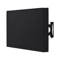 Artiss Outdoor TV Cover 55-58 Inch, Waterproof 600D Oxford, Dust & UV Protection with Remote Pocket & Velcro Straps