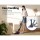 Devanti Carpet Washer Handheld Vacuum Cleaner, ABS Plastic, 27x40x115cm, 800W, Dual-Tank, Lightweight Design