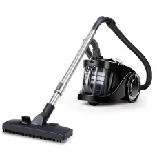 Devanti Bagless Vacuum Cleaner, 2200W, Multi-Cyclonic System, HEPA Filter, Black, Powerful Suction, Easy Maintenance