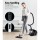 Devanti Bagless Vacuum Cleaner, 2200W, Multi-Cyclonic System, HEPA Filter, Black, Powerful Suction, Easy Maintenance
