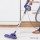 Devanti 450W Corded Stick Vacuum Cleaner, Handheld Convertible, 15kPa Suction, 4m Cable, Purple/Silver, 1Yr Warranty